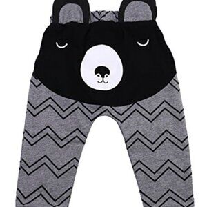 Baby Bottoms Trousers Harem Bear Bum Pants